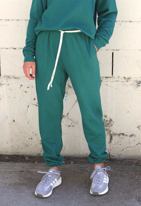 the sweatpant - forest green